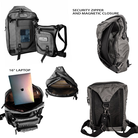 Kangaroo Backpack & Detachable Baby